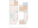 Detailed floor plan showcasing the layout of a spacious two-story home with a pool, multiple bedrooms, and living areas at 6023 Cat Claw Ln, Bradenton, FL 34210