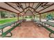 Spacious pavilion with picnic tables, perfect for outdoor gatherings and community events at 9481 Highland Oak Dr # 1616, Tampa, FL 33647