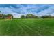 Expansive green soccer field with soccer goals, perfect for recreational games and training at 9481 Highland Oak Dr # 1616, Tampa, FL 33647
