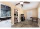 Bonus room featuring a wine fridge, access to other rooms, and natural lighting at 10035 63Rd N Ave # 23, St Petersburg, FL 33708