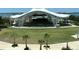 Large outdoor amphitheater with a modern architectural design and spacious lawn area at 1107 S Prospect Ave, Clearwater, FL 33756