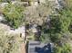Aerial view of a property featuring mature trees and surrounding homes at 2009 E Eskimo Ave, Tampa, FL 33604