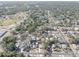 Aerial view showcasing the neighborhood with mature trees and nearby amenities at 2009 E Eskimo Ave, Tampa, FL 33604