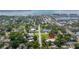 Aerial view displaying the property's location and proximity to amenities at 2623 57Th S St, Gulfport, FL 33707