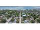 Aerial image of community near coastal waterway at 2623 57Th S St, Gulfport, FL 33707