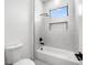 Contemporary bathroom with modern tub and shower combo at 3020 W Helen Ave, Tampa, FL 33611