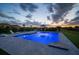Serene pool features a sleek design with underwater lighting and a spacious patio area for entertaining at 3409 Gulf City Rd, Ruskin, FL 33570
