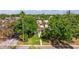 Charming home with lush landscaping and mature trees providing ample shade and a serene outdoor living experience at 477 44Th N Ave, St Petersburg, FL 33703