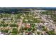An aerial view of a single Gathering home with a well-maintained backyard, near local businesses and close to the ocean at 477 44Th N Ave, St Petersburg, FL 33703
