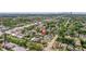 An aerial view of a single Gathering home close to shopping with a swimming pool and fenced backyard in a quiet neighborhood at 477 44Th N Ave, St Petersburg, FL 33703