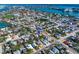 Aerial view of a neighborhood featuring access to the beach, and community amenities at 500 79Th Ave, St Pete Beach, FL 33706