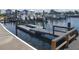Waterfront living with modern floating docks provides a private spot for your boat at 5712 Biscayne Ct # 203, New Port Richey, FL 34652
