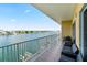 This unit features a private balcony with stunning views of the water and city skyline at 600 Bayway Blvd # 504, Clearwater Beach, FL 33767