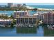 Beautiful waterfront condo building with boat docks and stunning views of the bay and ocean at 600 Bayway Blvd # 504, Clearwater Beach, FL 33767