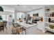 Bright kitchen with stainless steel appliances and a marble countertop island with barstool seating at 100 4Th S Ave # 132, St Petersburg, FL 33701