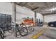 Secured storage area with bicycles and kayaks racks provides convenient storage for residents at 100 4Th S Ave # 132, St Petersburg, FL 33701