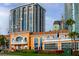 Charming St. Petersburg Yacht Club with views of modern high rise residential buildings at 100 4Th S Ave # 132, St Petersburg, FL 33701