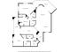 Detailed floor plan showing layout of the home including bedrooms, bathrooms, kitchen, and living spaces at 11 San Marco St # 407, Clearwater Beach, FL 33767