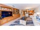 Beautiful living room with lovely furniture and decor at 1460 Gulf Blvd # 108, Clearwater, FL 33767