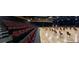 Large auditorium with tiered seating, chairs in center of wood floor and black stage backdrop at 1903 Canterbury Ln # B2, Sun City Center, FL 33573