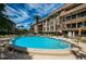 Sparkling pool with plenty of space for recreation and relaxation at this lovely condo community at 3021 Countryside Blvd # 45A, Clearwater, FL 33761