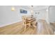 Bright dining area with a wooden table and seating at 4106 W Cleveland St, Tampa, FL 33609