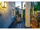 Cozy porch area featuring comfortable rocking chairs and attractive landscaping for a relaxing outdoor experience at 4106 W Cleveland St, Tampa, FL 33609