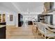 Spacious open-concept kitchen featuring stainless steel appliances and stone countertops at 4106 W Cleveland St, Tampa, FL 33609