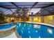 Enjoy a relaxing evening in your personal pool with a spa and an outdoor sitting area at 4106 W Cleveland St, Tampa, FL 33609