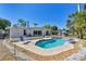 Inviting backyard pool area with a lounge chairs and patio, perfect for outdoor entertaining at 5619 New York Ave, Sarasota, FL 34231