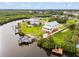 Discover waterfront living with a private dock and lush landscaping surrounding this charming home at 8932 Rocky Creek Dr, Tampa, FL 33615