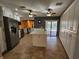 Spacious kitchen with island, stainless steel appliances, and plenty of storage at 2704 E Montague E Ct, Clearwater, FL 33761