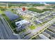 Community aerial view features a gym, ponds, and multiple housing options in a vibrant locale at 28847 Orange Berry Dr, Wesley Chapel, FL 33543