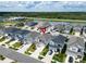 Residential neighborhood with lake views offering modern homes, manicured lawns, and scenic surroundings at 28847 Orange Berry Dr, Wesley Chapel, FL 33543