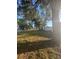 Spacious backyard with mature trees offering plenty of shade at 342 51St N Ave, St Petersburg, FL 33703