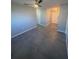 View of the living room featuring tiled floors and a ceiling fan at 342 51St N Ave, St Petersburg, FL 33703