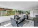 Covered patio with comfortable lounge seating, perfect for outdoor relaxing or entertaining at 3510 4Th N Ave, St Petersburg, FL 33713