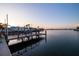 Private boat dock presents convenient waterfront living with a sunset view and nearby neighborhood docks at 368 41St Ave, St Pete Beach, FL 33706