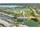 A waterfront condo community with amenities, boat docks, and scenic waterways and landscaping at 4740 Beach Se Dr # A, St Petersburg, FL 33705