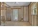 Open-concept room featuring a ceiling fan and access to the outdoors at 4790 Shore Acres Ne Blvd, St Petersburg, FL 33703