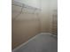 Walk-in closet with built in shelving and carpet floors at 5221 Bannister Park Ln, Lithia, FL 33547