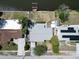 Aerial view of the property showing the home's roof, yard, and canal access at 5812 Liverpool Dr, Tampa, FL 33615