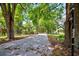 View of long driveway leading to the house at 7333 Royal Oak Dr, Spring Hill, FL 34607