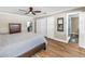 Spacious main bedroom with ensuite bathroom and plenty of closet space at 742 45Th Ne Ave, St Petersburg, FL 33703