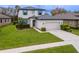 A charming two-story home with well-manicured landscaping and a spacious driveway at 8219 Summer Brook Ct, Land O Lakes, FL 34638