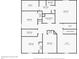 Second floor plan displaying bedrooms, bathrooms, closets, laundry, and a cozy loft at 11476 Sage Canyon Dr, Riverview, FL 33578