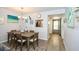 Charming dining area connected to the kitchen with comfortable seating for delightful gatherings and entertaining at 11720 Park Blvd # 301, Seminole, FL 33772