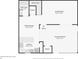 This floorplan features 1226 square feet, a screened patio, and many closets for storage at 12736 Wood Trail Blvd, Tampa, FL 33625