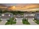 Multiple single-Gathering homes featuring well-manicured lawns, two-car garages, and inviting curb appeal at 20659 Drake Elm Dr, Land O Lakes, FL 34638