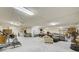Vast basement featuring concrete floors, providing versatility and potential for various uses at 3087 Cherry Ln, Clearwater, FL 33759
